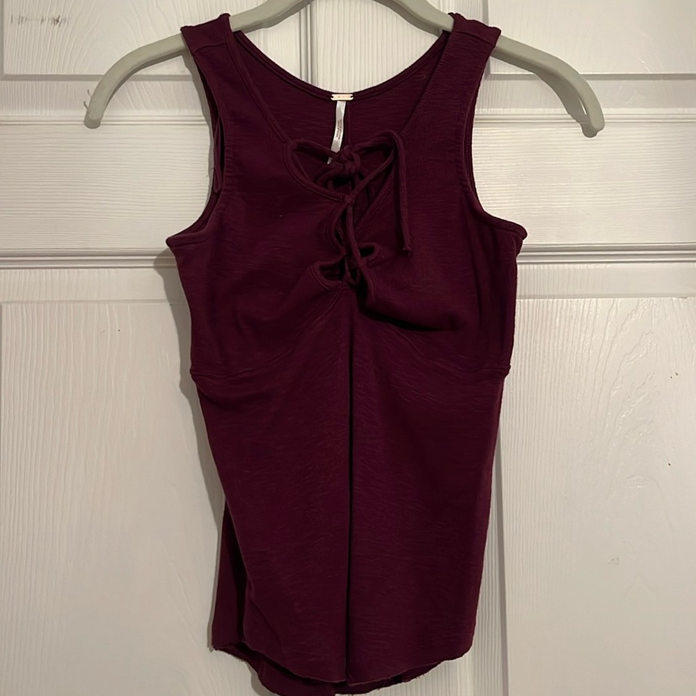 Free People Tie Tank Top